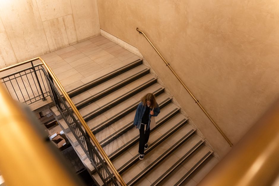 monte-escalier à Cellettes